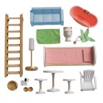 Casuta pentru papusi din lemn MDF Alina DollHouse de la KidKraft